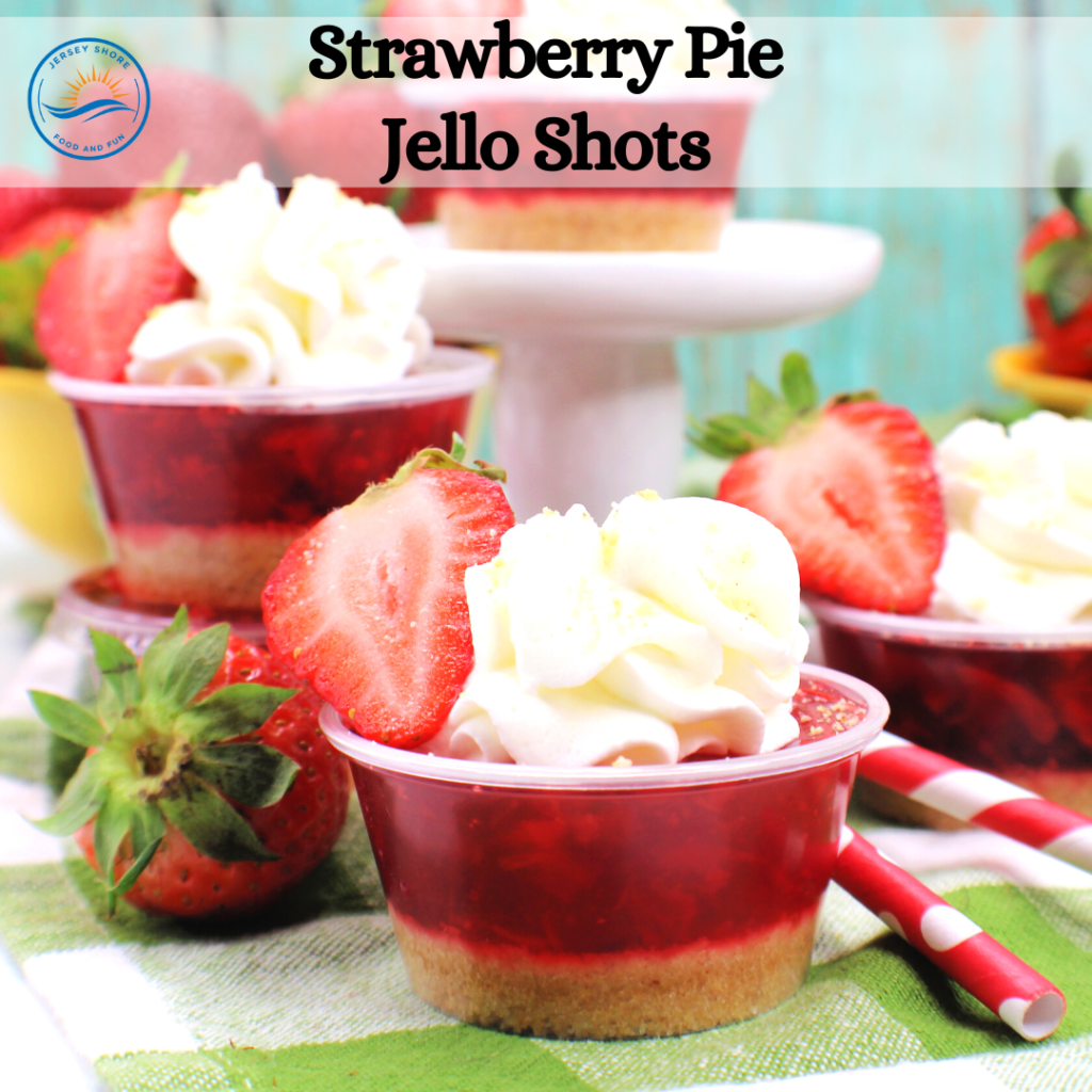 Strawberry Pie Jello Shots recipe