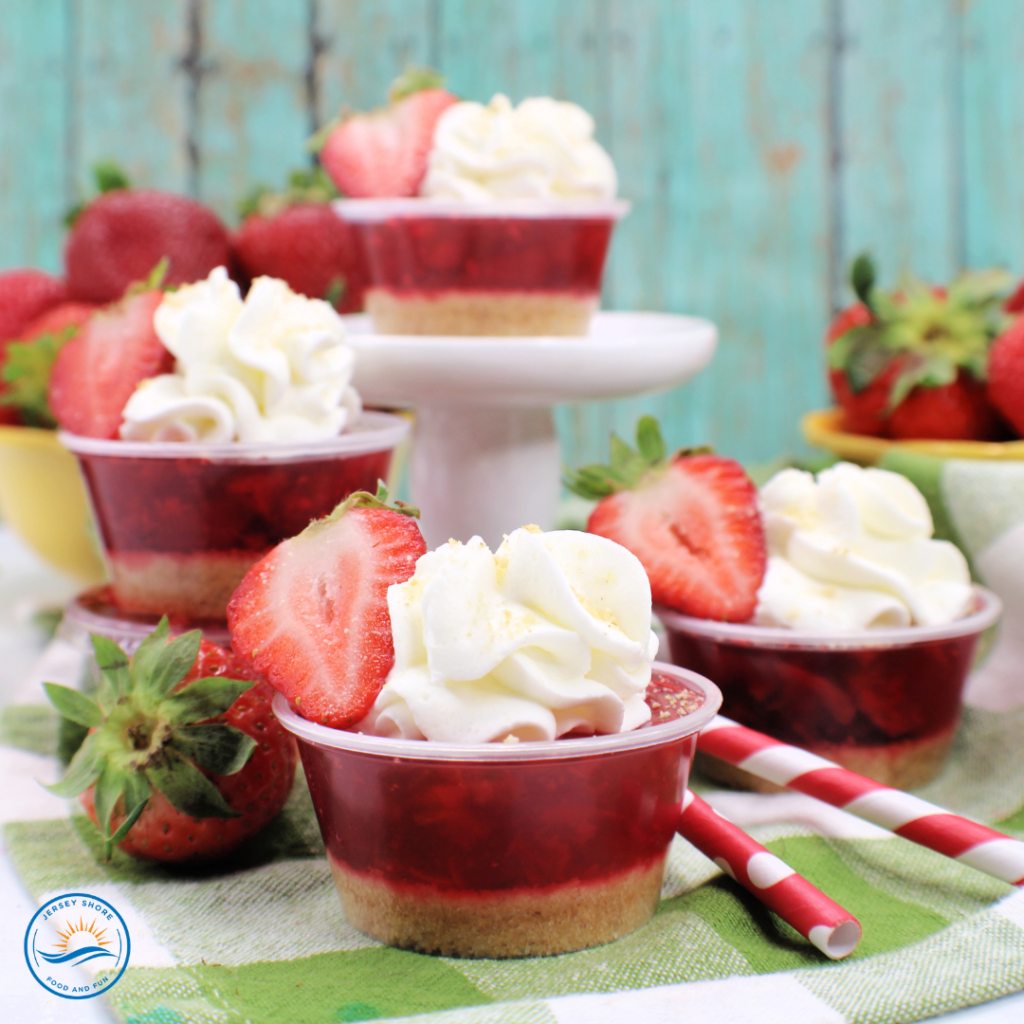 Strawberry Pie Jello Shots recipe